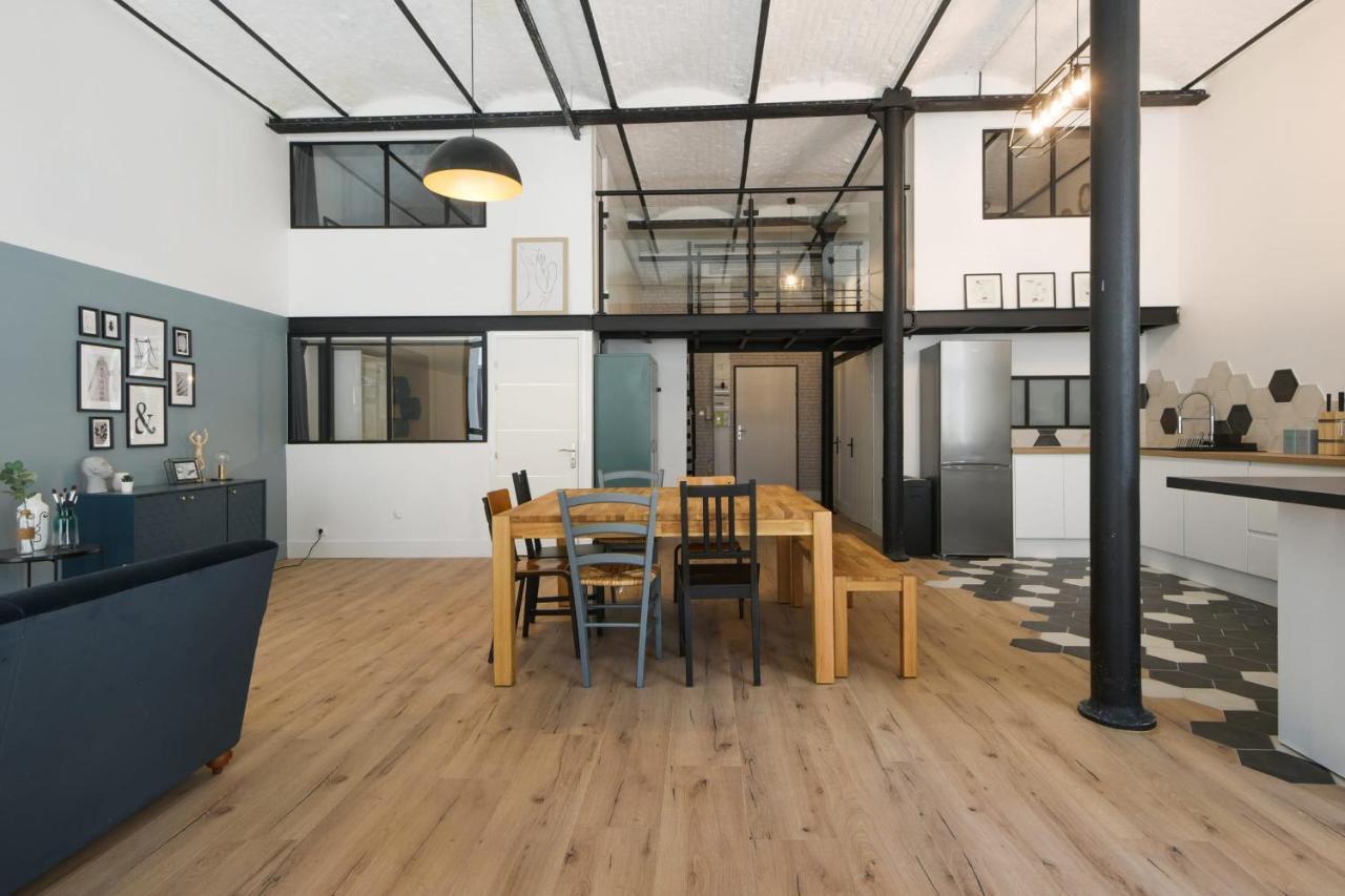 Loft De L'Usine - Welkeys Apartment Tourcoing Ngoại thất bức ảnh