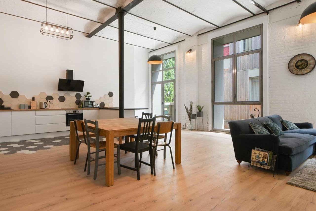 Loft De L'Usine - Welkeys Apartment Tourcoing Ngoại thất bức ảnh