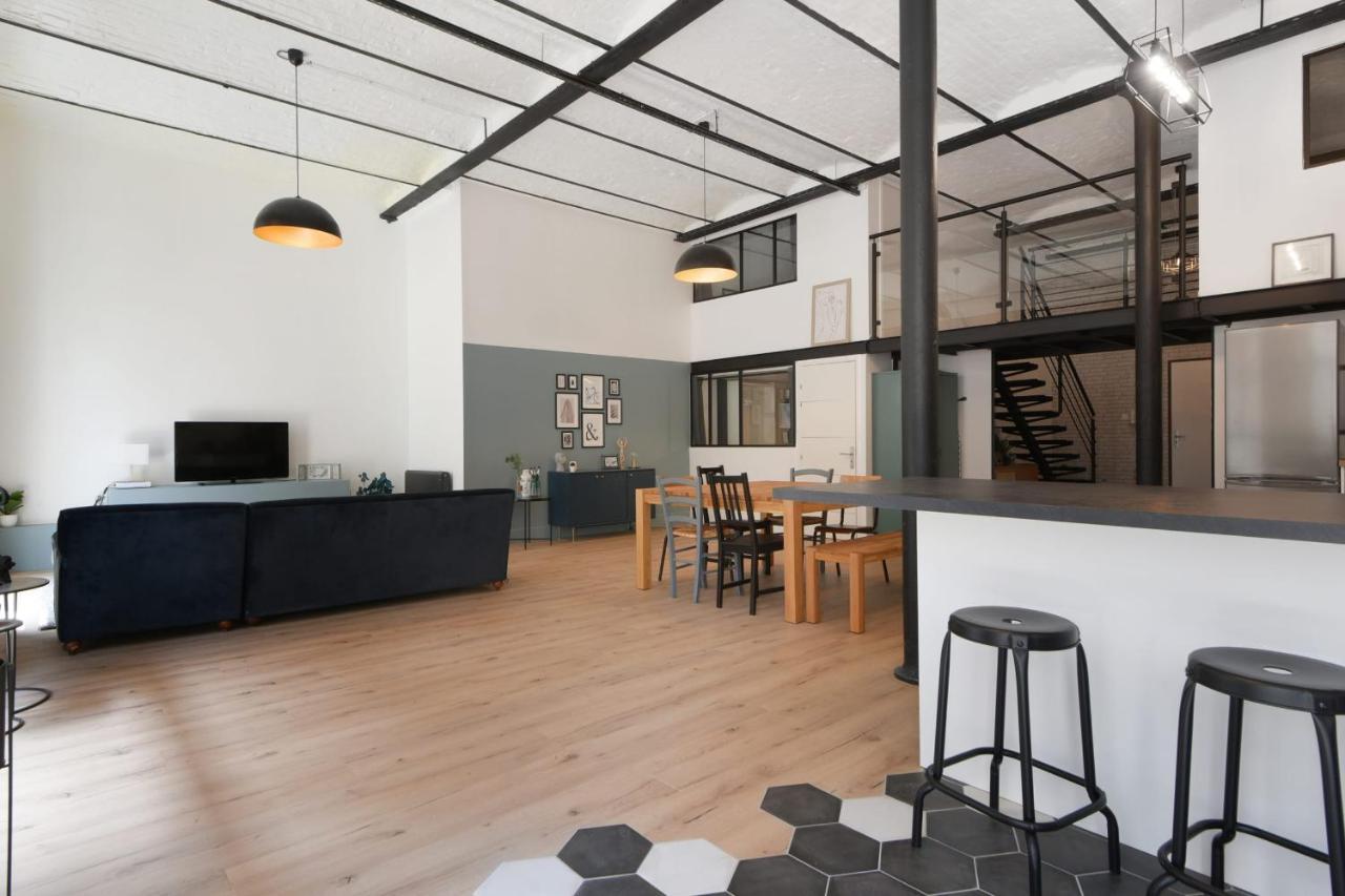 Loft De L'Usine - Welkeys Apartment Tourcoing Ngoại thất bức ảnh
