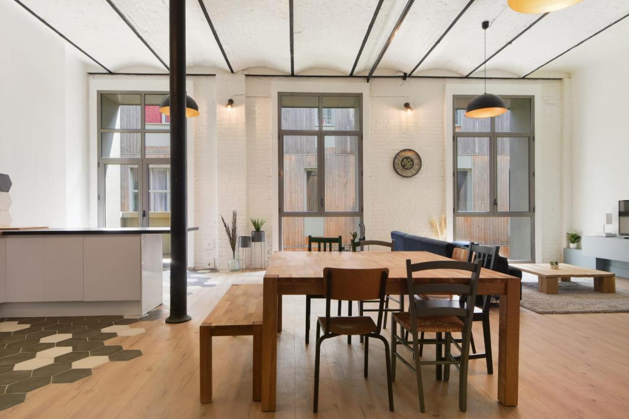 Loft De L'Usine - Welkeys Apartment Tourcoing Ngoại thất bức ảnh