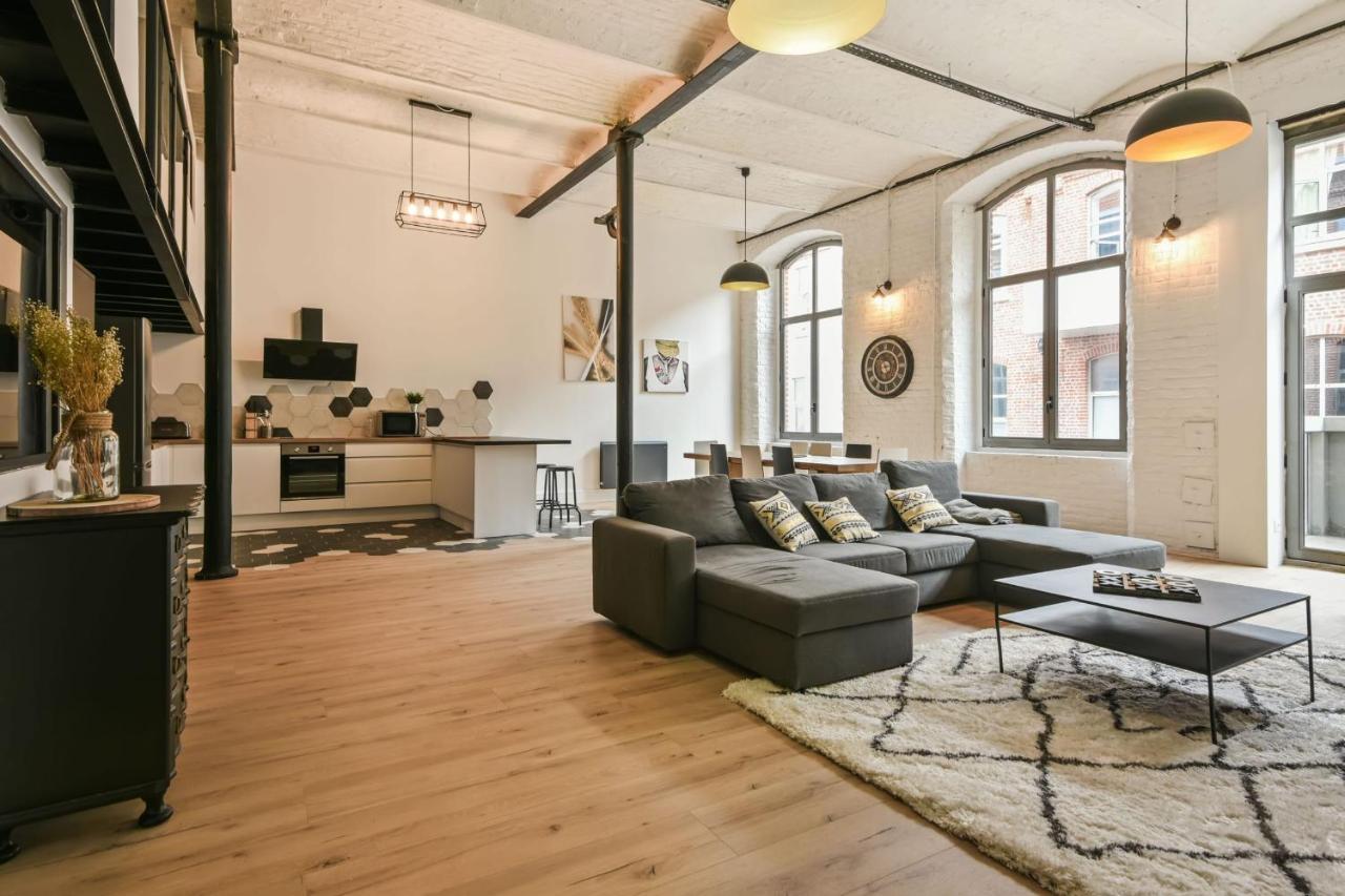 Loft De L'Usine - Welkeys Apartment Tourcoing Ngoại thất bức ảnh