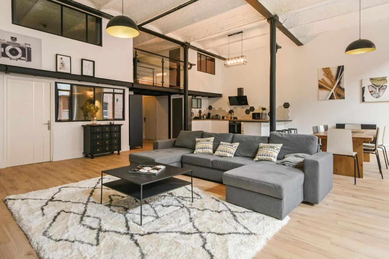 Loft De L'Usine - Welkeys Apartment Tourcoing Ngoại thất bức ảnh