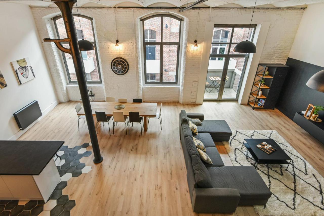 Loft De L'Usine - Welkeys Apartment Tourcoing Ngoại thất bức ảnh