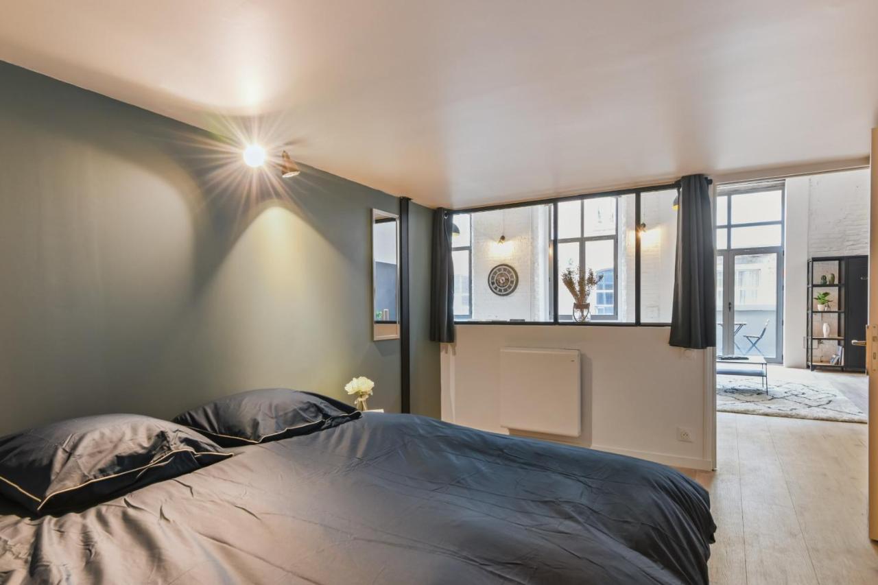 Loft De L'Usine - Welkeys Apartment Tourcoing Ngoại thất bức ảnh
